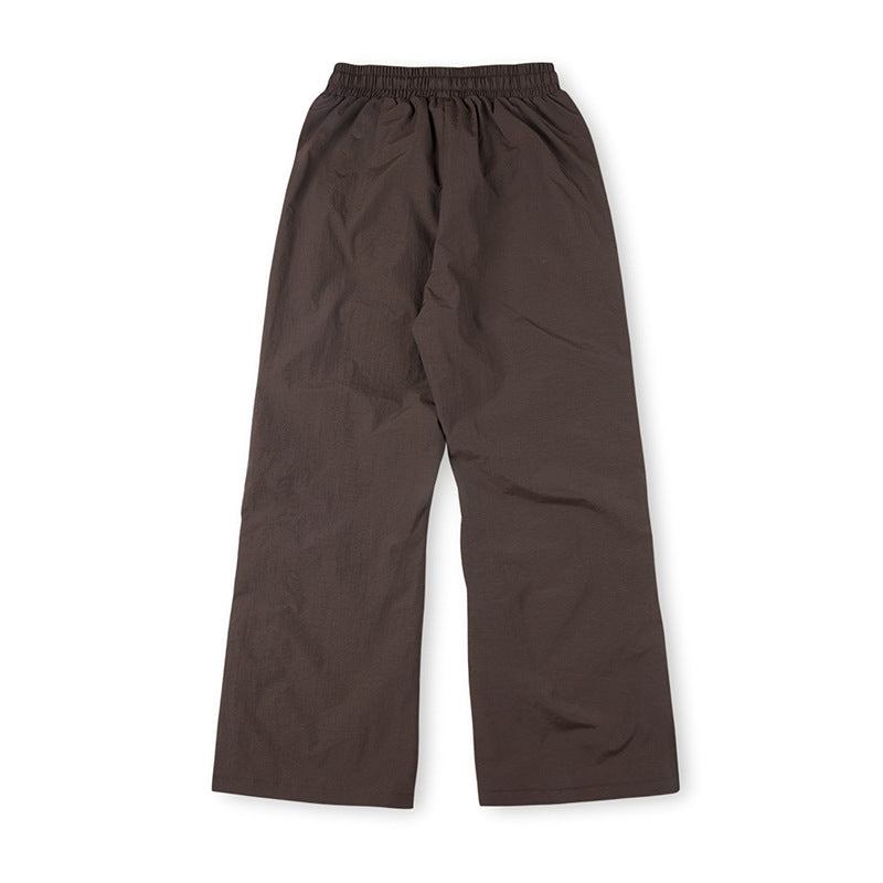 SAINT VANITY Nylon Hooded Track Pants “Gray”