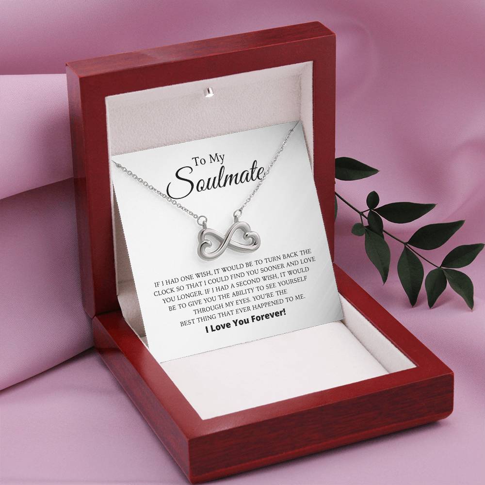 To My Soulmate - Endless Love Necklace