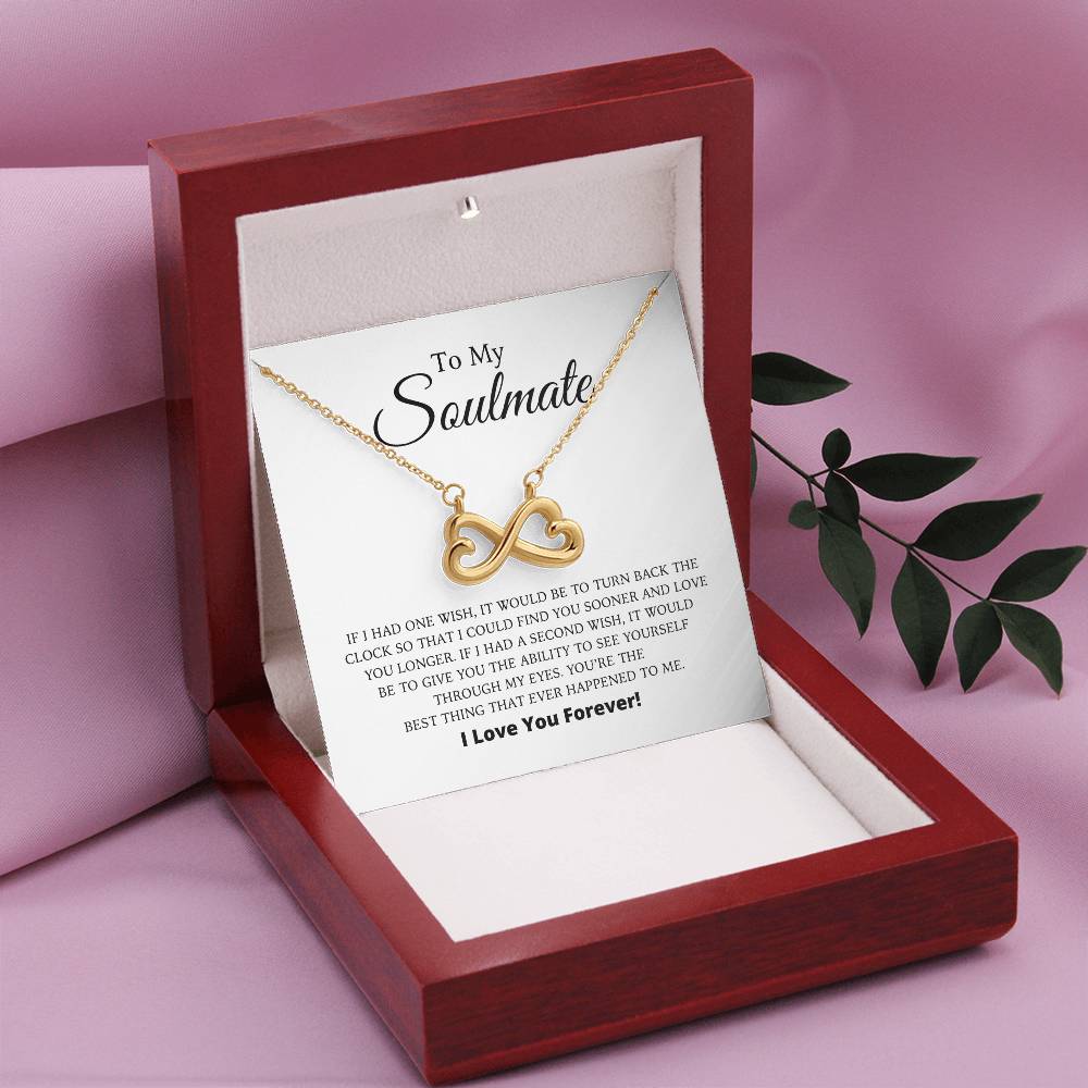 To My Soulmate - Endless Love Necklace