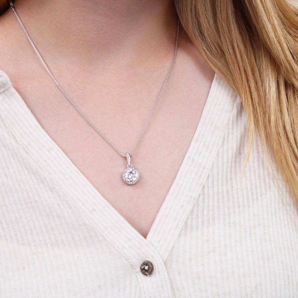 Apology Gift For Her - Eternal Hope Necklace With A Sentimental Message Card