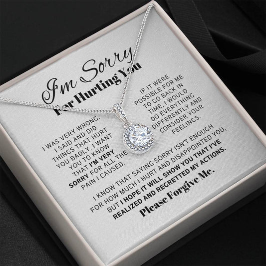 Apology Gift For Her - I've Realized & Regretted My Actions - Eternal Hope Necklace