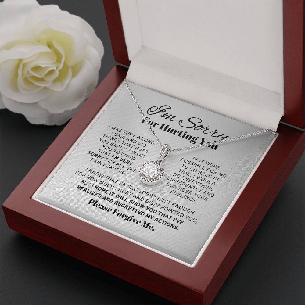 Apology Gift For Her - I've Realized & Regretted My Actions - Eternal Hope Necklace