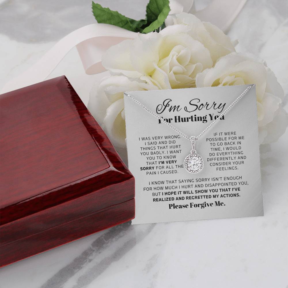 Apology Gift For Her - I've Realized & Regretted My Actions - Eternal Hope Necklace