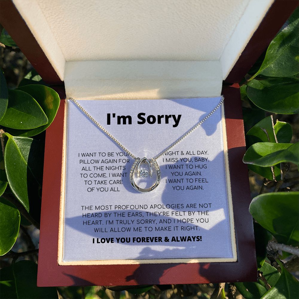 Lucky In Love - Apology Necklace For Her