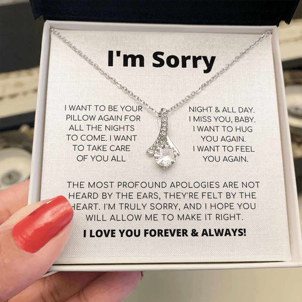 Apology Gift For Her - Alluring Beauty Necklace