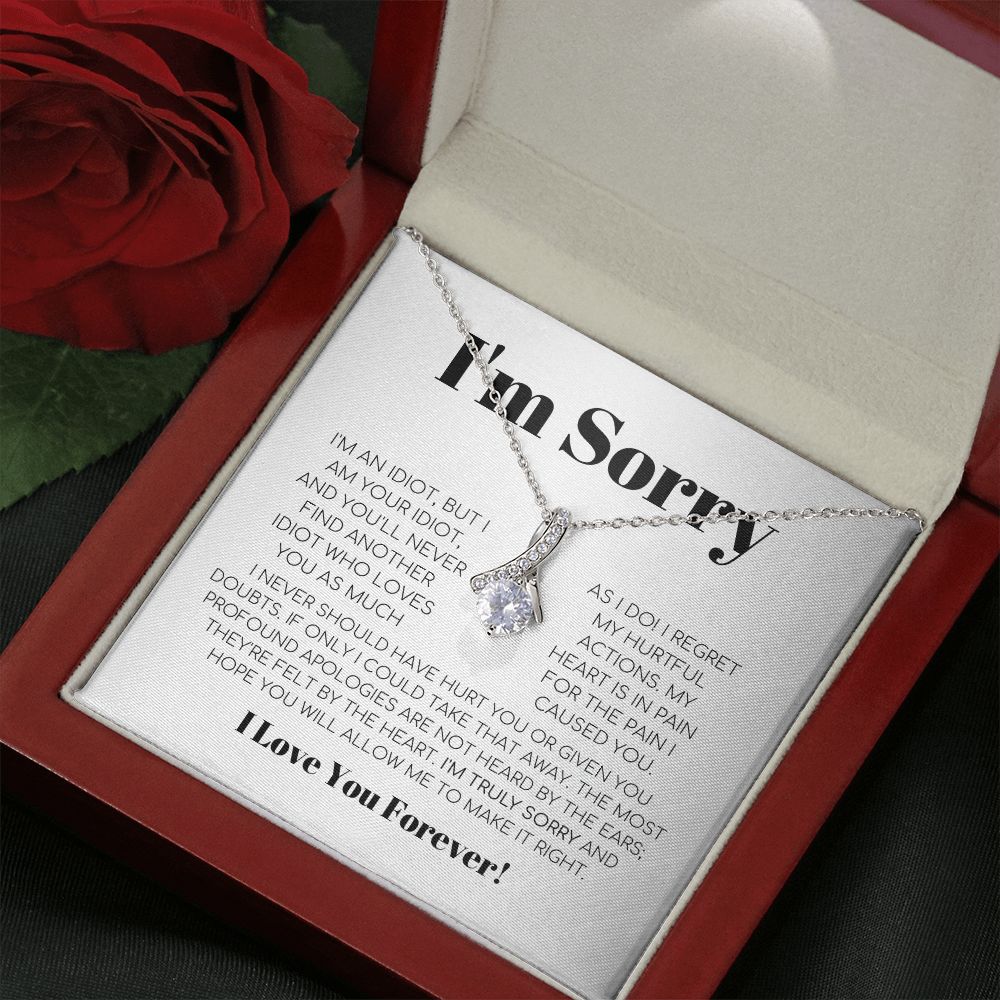 Apology Gift For Her - I Regret My Hurtful Actions - Alluring Beauty Necklace