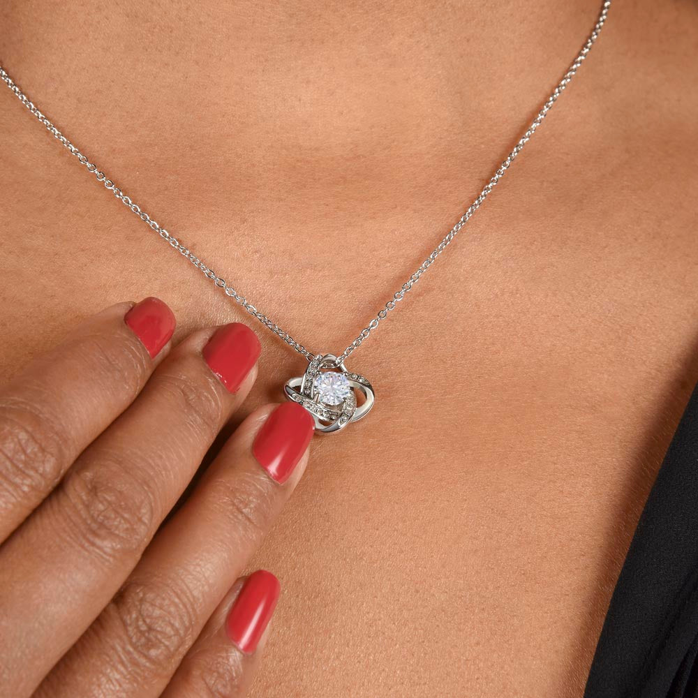 To My Soulmate - Apology Gift - Love Knot Necklace