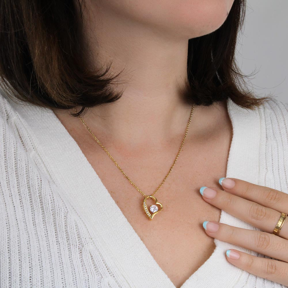 Apology Gift For Her - I'm Truly Sorry - Forever Love Necklace