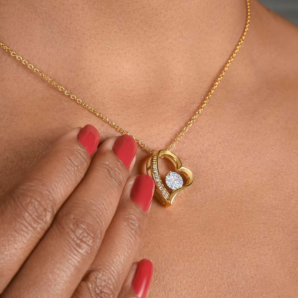 Apology Necklace For Her - I Want To Be Your Pillow - Forever Love Necklace